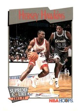 1991-92 Hoops #488 Hersey Hawkins