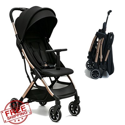 COOL KIDS Stroller Rose Gold Portable Automatic Fold
