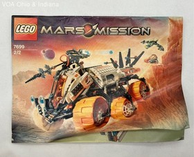 LEGO Mars Mission Instruction Booklets Lot of 4 Manuals 7644 7646 7695 7699