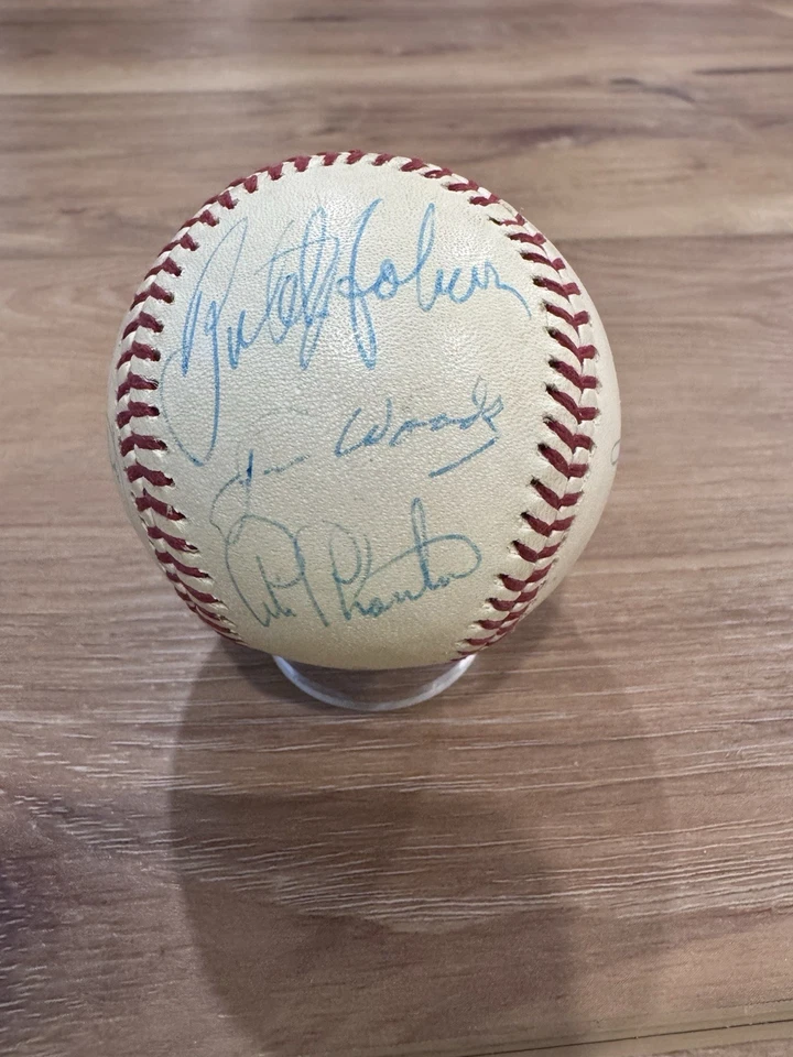 1970s/80’s Boston Red Sox Multi-Signed Baseball – 9 Autos - Image 4 of 4