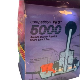 Competition Pro 5000 Joystick Atari 5200 Controller RARE CIB  