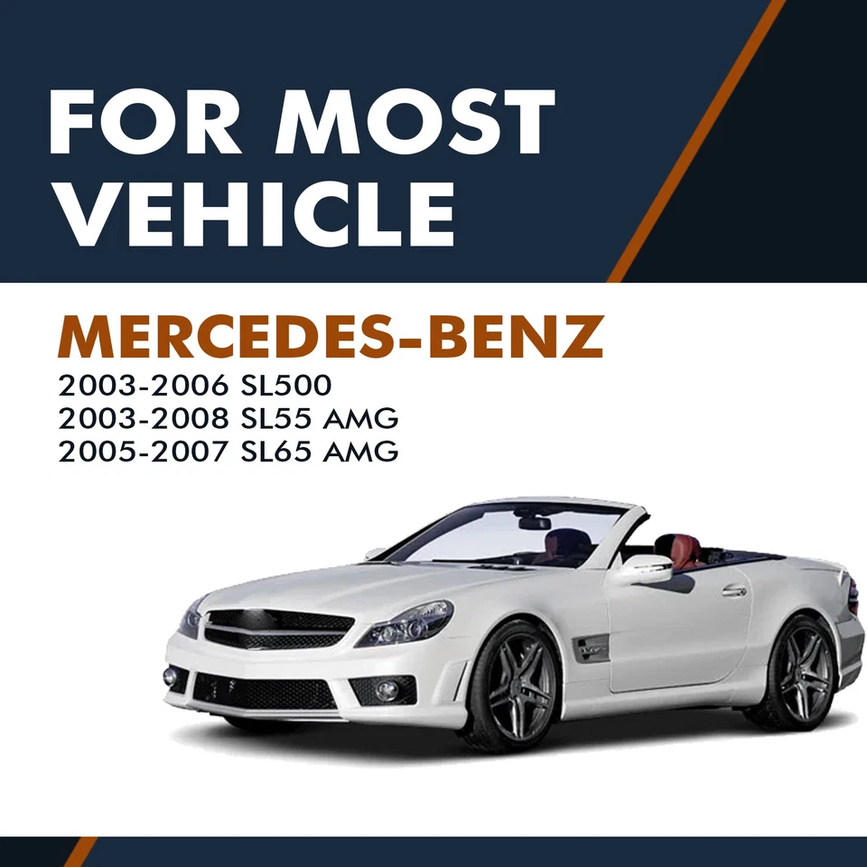 Juego de soporte elevador tapa maletero delantero trasero para Mercedes-Benz Sl55 Amg 2003-2008 Foto 2 de 4