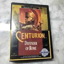 Centurion: Defender of Rome (Sega Genesis, 1991) Complete CIB Authentic Game