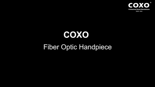 COXO Dental Handpiece High Speed Fiber Optic LED CX207-G KaVo NSK LED Coupling - Video 1 van 1