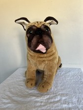 Melissa And Doug Lifelike And Lovable Pug Dog Large Plush Stuffed Animal 20in