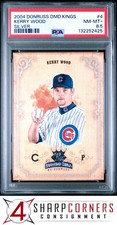 2004 DONRUSS DIAMOND KINGS SILVER #4 KERRY WOOD #/50 POP 1 PSA 8.5