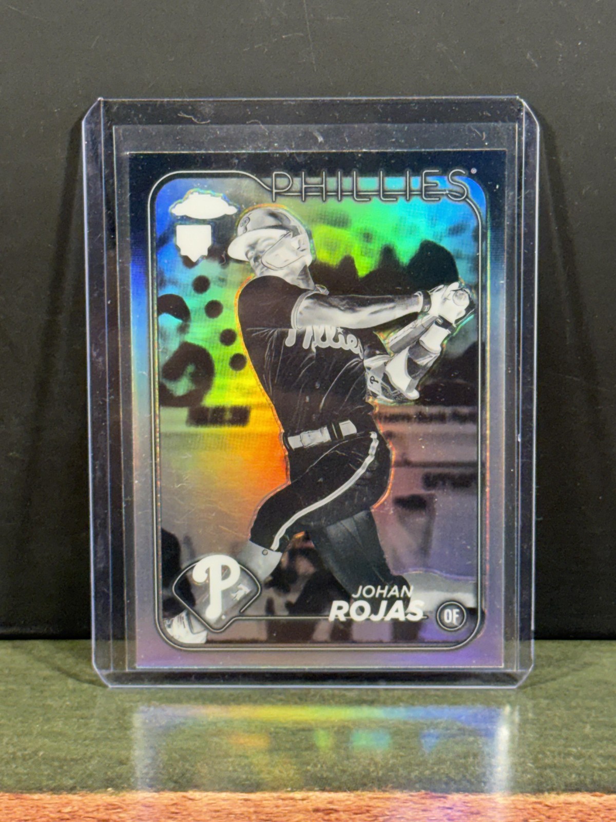 2024 Topps Chrome #273 Johan Rojas Negative Refractors