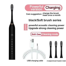 Oral Cleaning Electric Toothbrush Ultrasonic Electric Toothbrush USB Rechargeabl