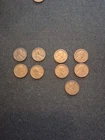 9 Vintage 1927 D&S Lincoln Wheat Penny Collection