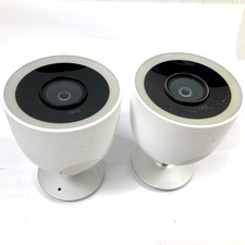 LOT OF 2 Nest Cam IQ Outdoor Security Cameras...