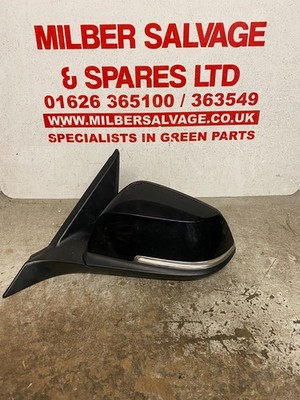 BMW 120i 1 SERIES 3DR H/B BLACK N/S PASSENGER SIDE ELECTRIC MIRROR 2014