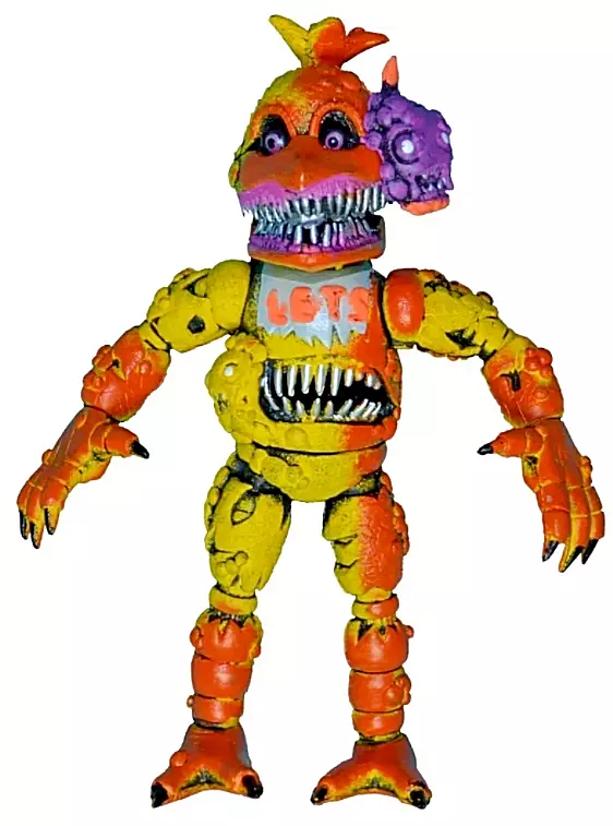 FNAF Five Nights At Freddy´s Chica 8 Animatronics mexican toy action  figure