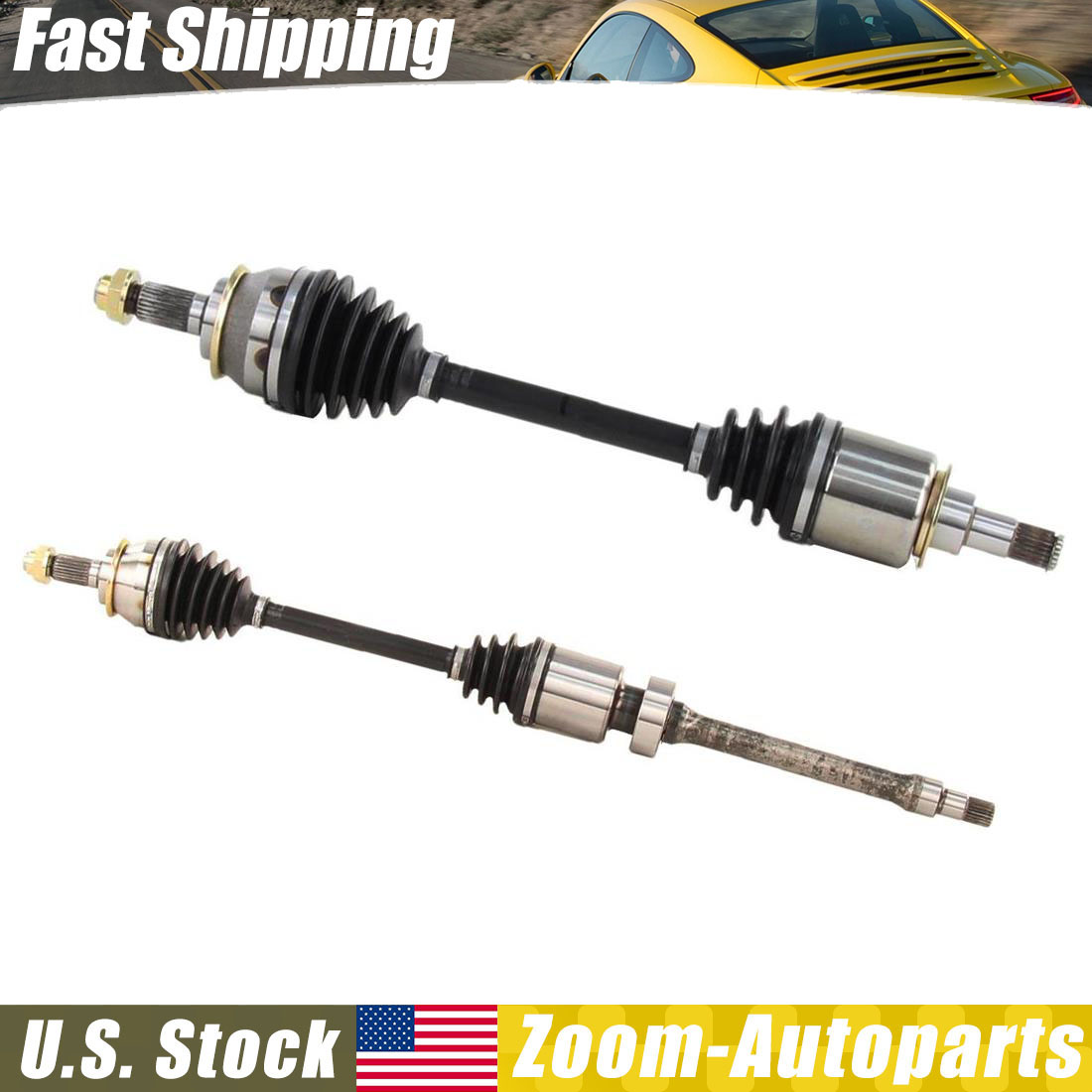 Front CV Axle CV Joint Shaft For 2002 2003 2004 Mini Cooper Base Model MT.  Pair
