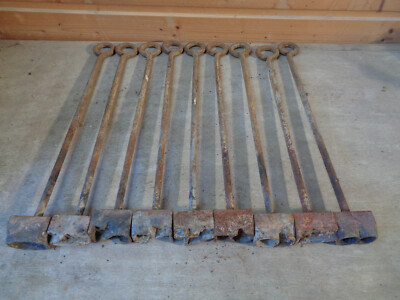 outil ancien Marque a Chaud chiffre N°4 fer a marqueur