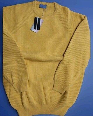 Men's Long Sleeve Wool Crew Neck Sweater
