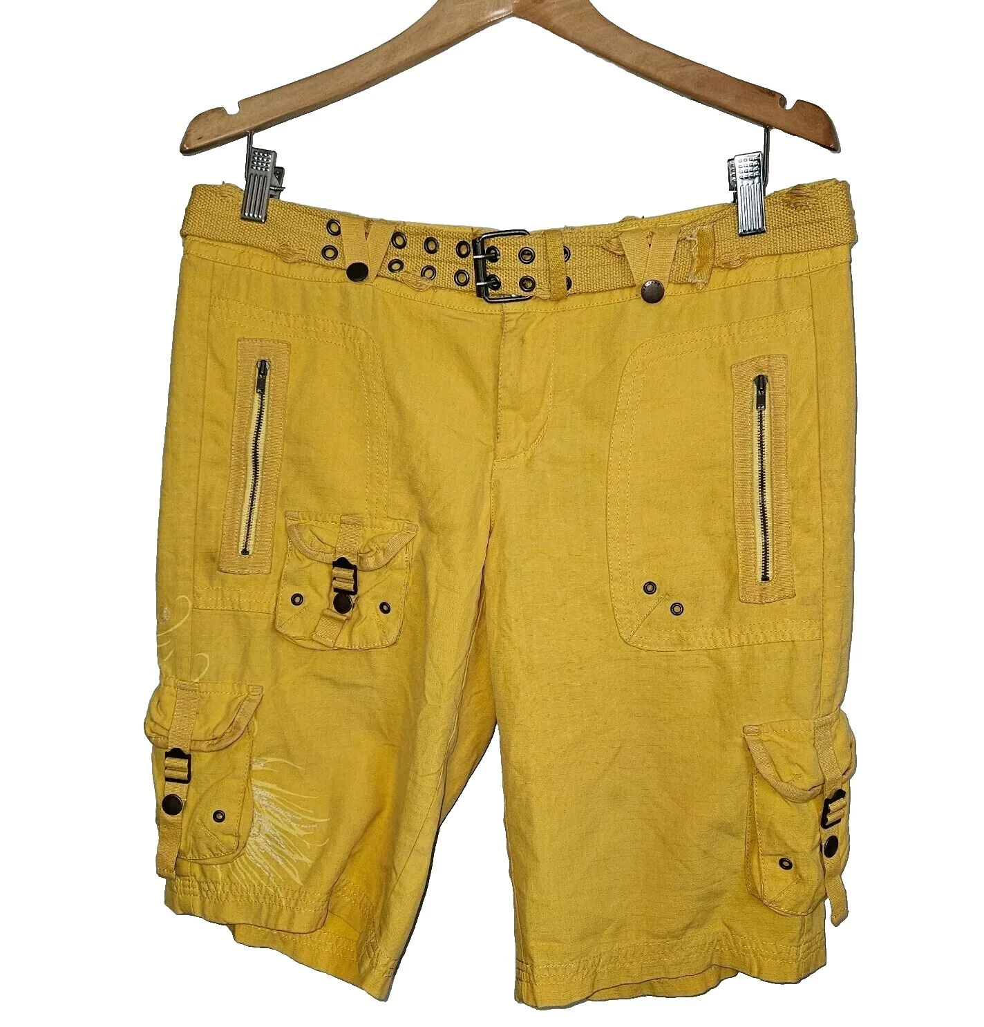 Pantalones cortos para mujer Da-Nang de mezcla de algodón