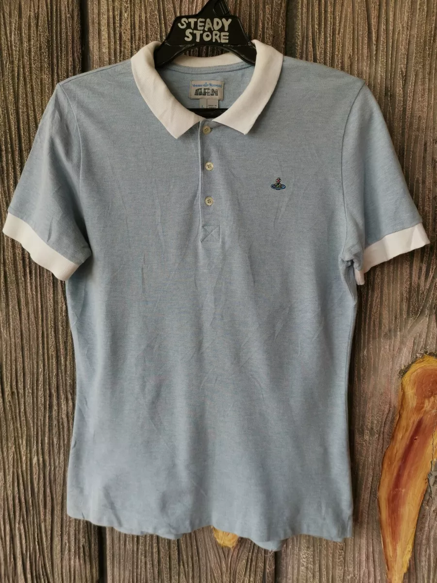Vivienne westwood white polo shirt outlet