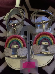 children's place rainbow sandals