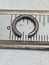 Solid Silver Bow For Antique Vintage Fob Pocket Watch