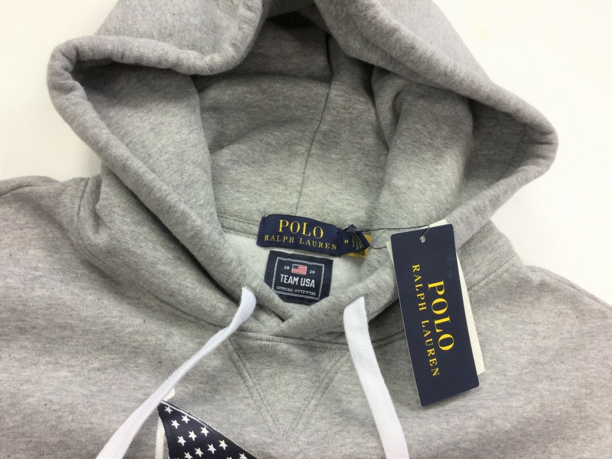 Polo Ralph Lauren Men 2020 Olympic Team USA Flag Polo Bear Graphic Polo Ralph Lauren Men 2020 Olympic Team USA Flag Polo Bear Graphic