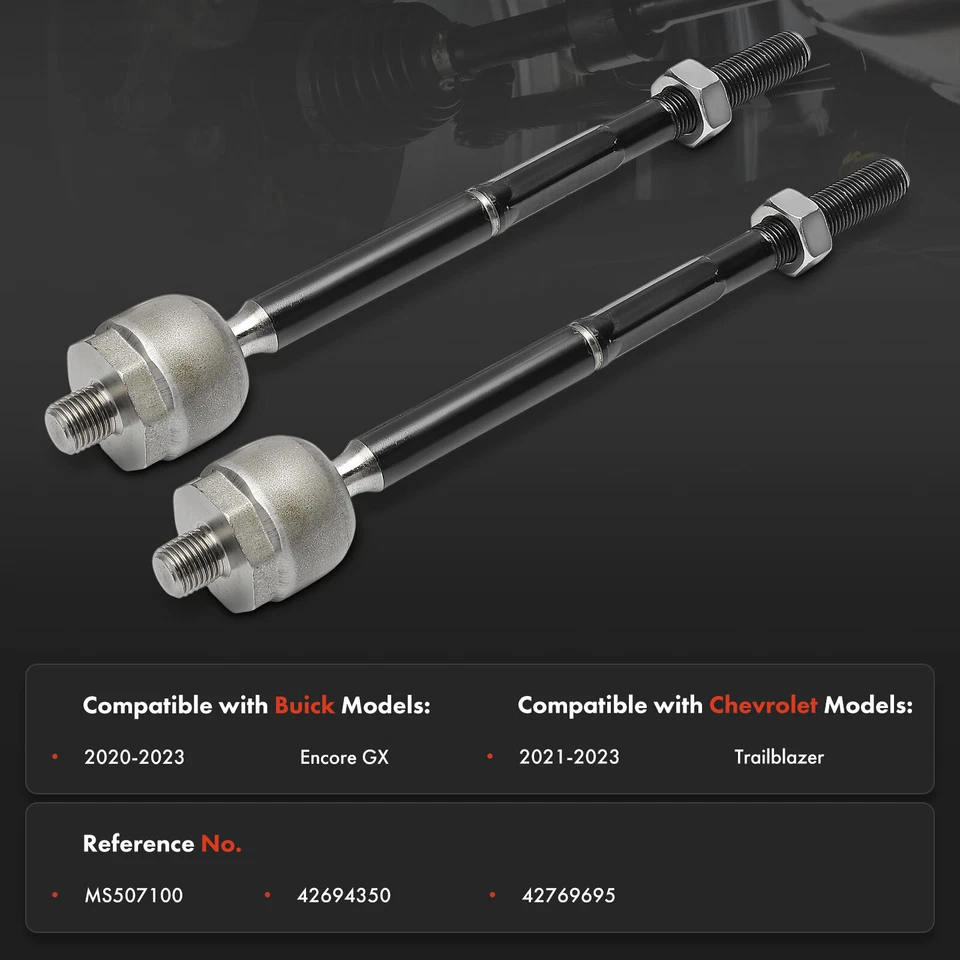 Extremo de varilla de amarre de dirección interior delantera 2 piezas para Chevrolet Trailblazer Buick Encore GX Foto 2 de 4