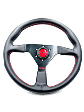 Momo Steering Wheel 14 Inch 340mm Horn Kit Fits Ef Eg Ek Civic Type R Race Wheel