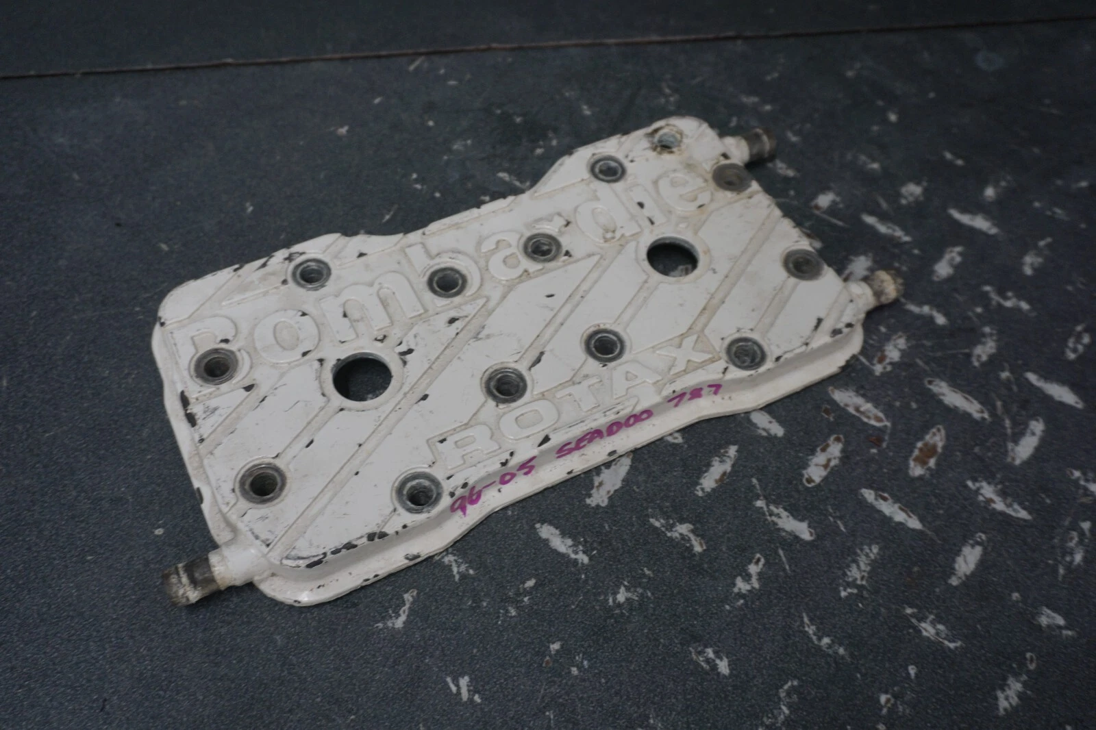 1996-1997 SPX GTX GSX XP Sea-Doo OEM Engine Motor Cylinder Head Cover (White)