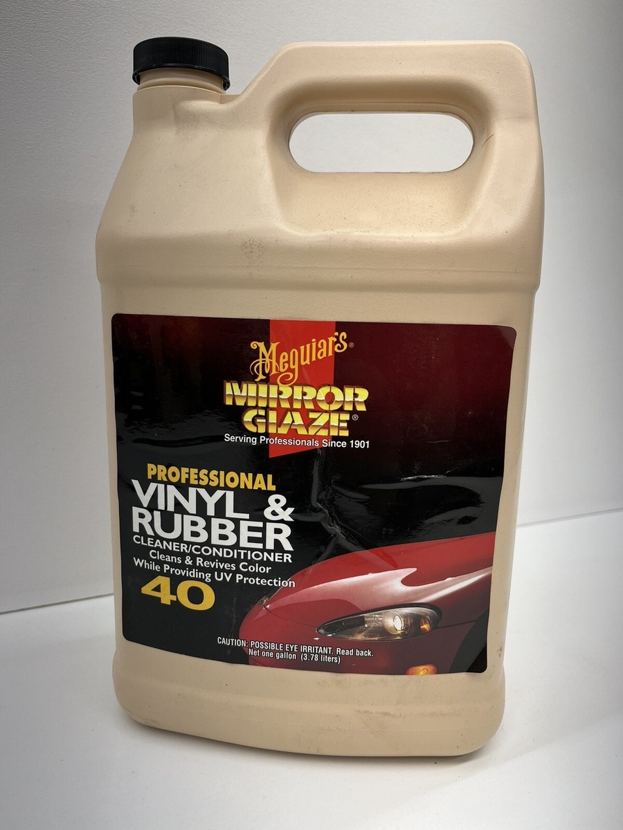 Meguiar's Vinyl & Rubber Cleaner/Conditioner - 1 Gallon Professional Size
