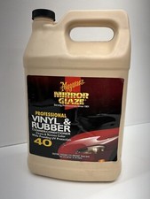 Limpiador/acondicionador profesional de vinilo y goma Meguiar's Mirror Glaze® 1 galón
