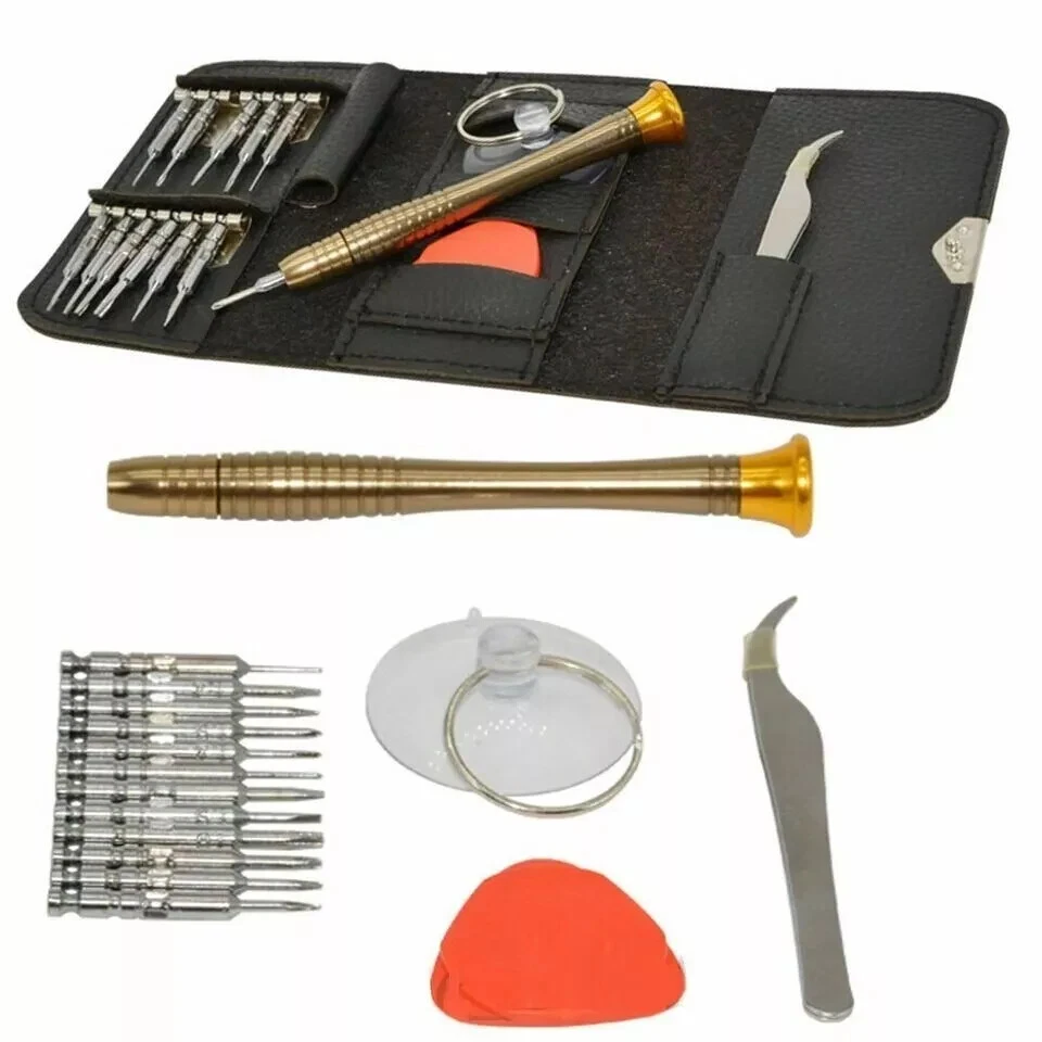 16 in 1 Mobile Phone Repair Tool Kit Screwdriver Set iPhone iPod iPad Samsung UK - Image 4 of 4