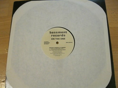 Maxi Single LP On the One Who's Really Bad? Vinyl Bassment Records BM-0061 - Picture 2 of 2