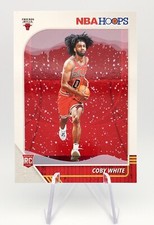 2019-20 NBA Hoops Panini #204 Coby White Rookie RC