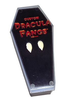 Foothills The Dracula House Dracula Fangs Custom Plastic Vampire Fangs - Medium