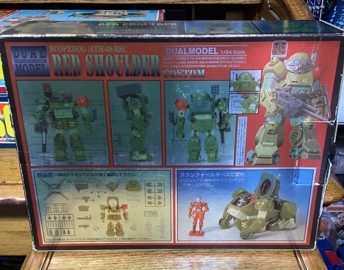3 Takar 1/24 Scopedog Verde, Brutishdog, Perro Hombro Rojo Excelente Estado - Imagen 11 de 14