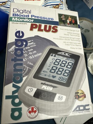 ADC 6022N Advantage Plus Automatic Digital Blood Pressure Monitor