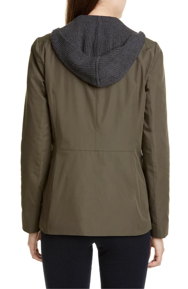 Chaqueta LAFAYETTE 148 New York Gris Oliva Acanalada Desmontable Dickey GRADY XL = 16 Foto 3 de 4