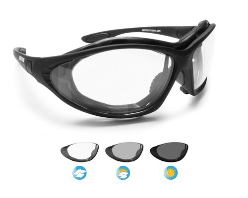 Bertoni Occhiali Sportivi Fotocromatici Antivento Moto Sci Skydiving F333A  | eBay