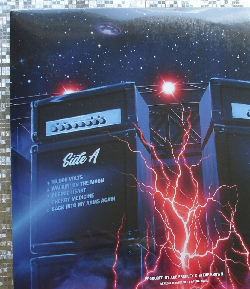 Ace Frehley ‎~ 10,000 Volts ~ Splatter Vinyl LP MNRK Heavy