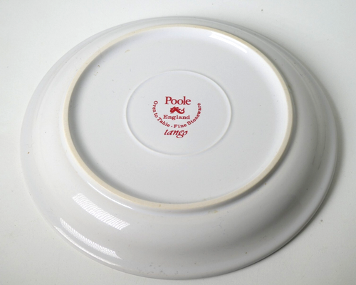 Poole Tango Blanco Rojo Gres Desayuno Tazas Platos Cuencos Multi Opción - Imagen 4 de 21