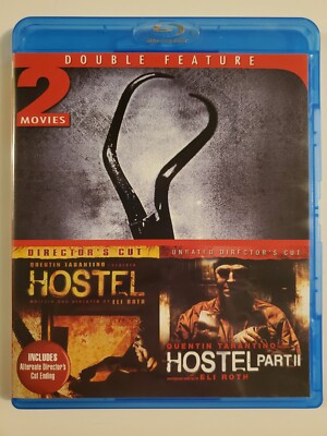 Hostel and Hostel II 1 2 (Blu-ray) Double Feature