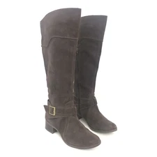 Seychelles Womens Size 8 Brown Safari Suede Knee High Riding Boot