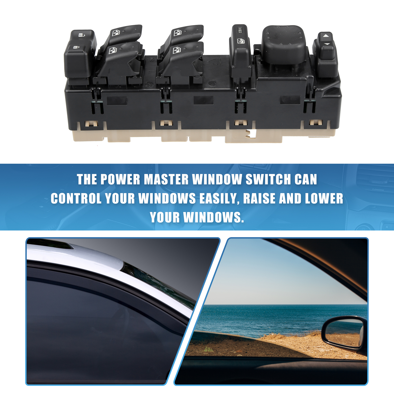 Front Driver Door Master Window Control Switch For 2003-2006 GMC - Foto 11