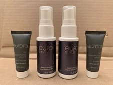 Lot EUFORA Style Sea Spritz Beach Texture Spray 1 fl oz & Moisture masque Elixir