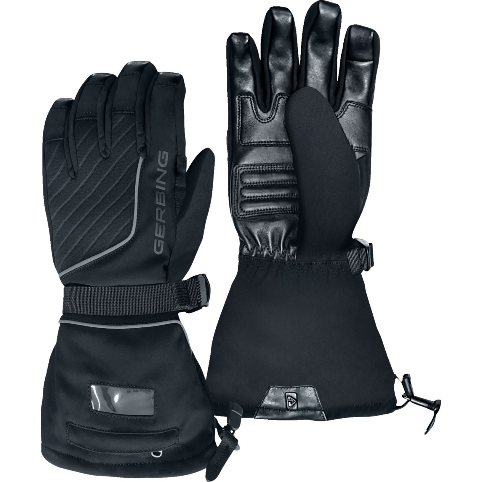 GT5 Hybrid Heated Gloves Black XL