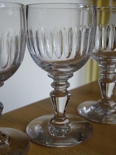BACCARAT 4 ALTE APERITIF- ODER LIKÖRGLÄSER KRISTALL RENAISSANCE MODELL Ht 9 cm - Bild 6 von 8