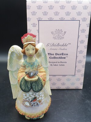 Debrekht Wooden Angel 55241-1 ''Thinking of you'' 2005 w/box!