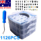 <!--F#f_0-->1126Pcs Car Body Trim Clips Kit Retainer Bumper Auto Panel Push Plastic Fastener<!--F/-->