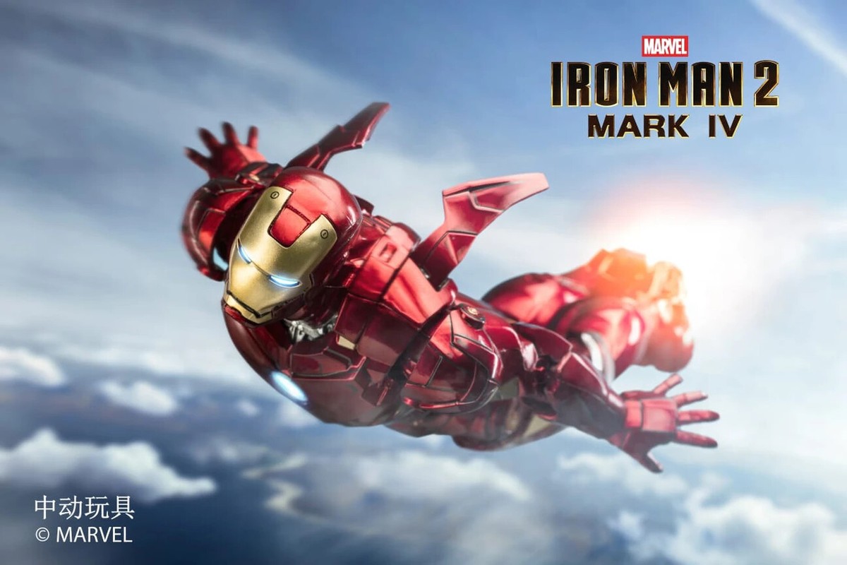 ZD-MK4-L: ZD Toys Marvel Iron Man Mark 4 Mark IV 7