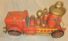 Modern Toys Japan Tin, Old Fashioned Fire Engine Fd 7 As Is Restore
