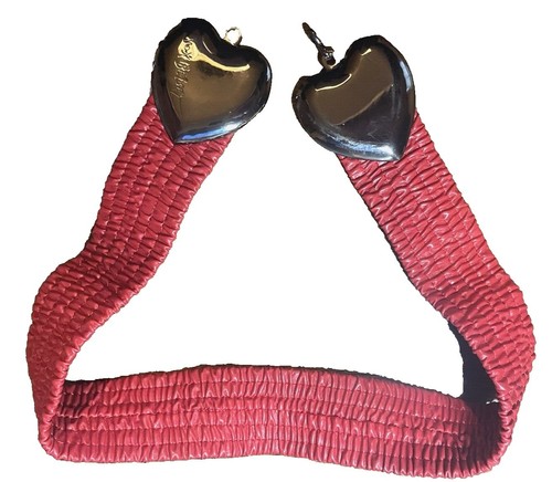 NWT • Betsey Johnson • 2pc Gingerbread Xmas Belts Vegan Faux Leather Cute Small NWT L Betsey Johnson Set of 2 Christmas Belts Gingerbread  main image 4